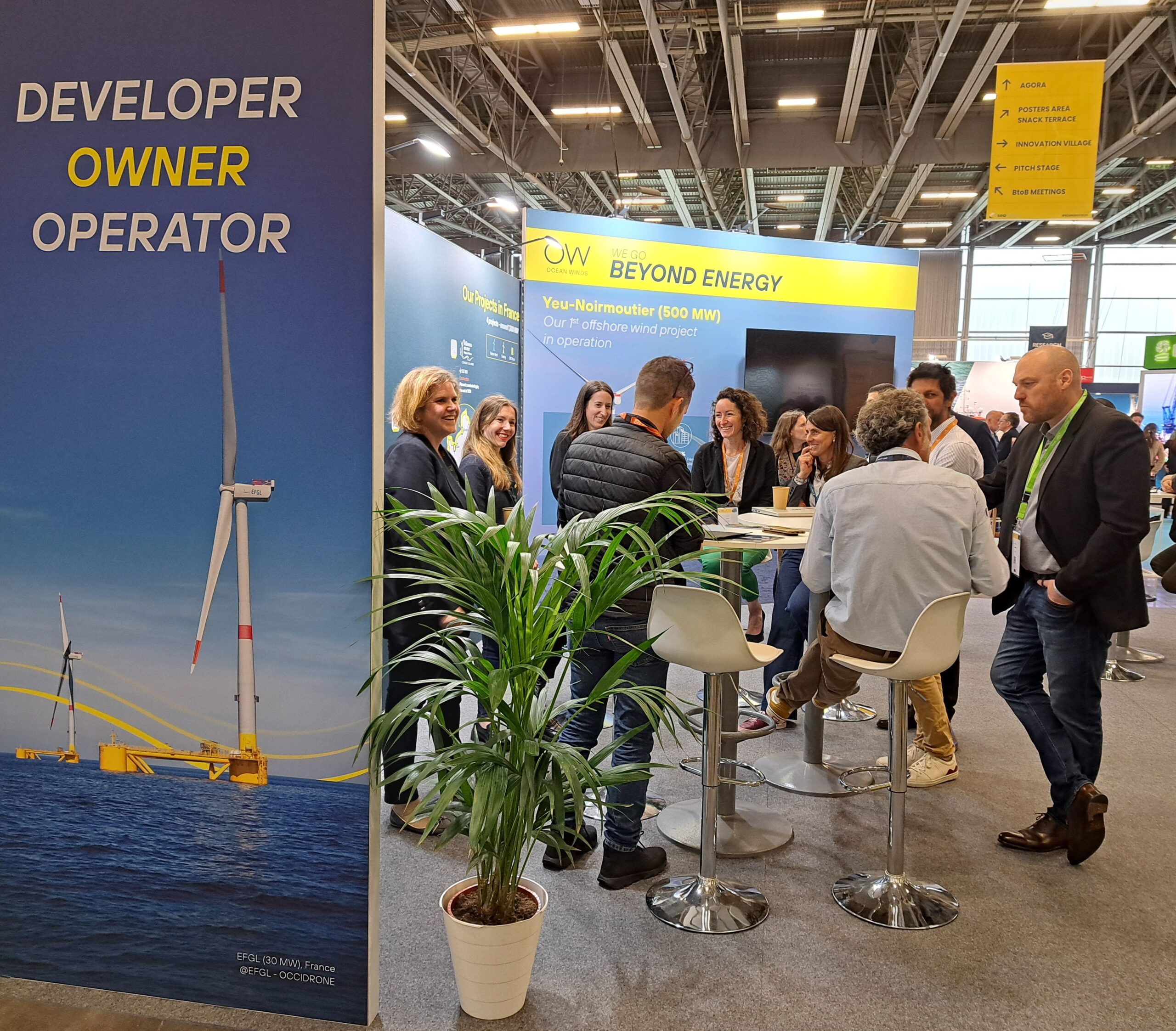 Photo du salon Seanergy où EFLO était présent